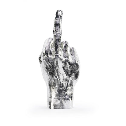 Escultura Mano F**k - Plata