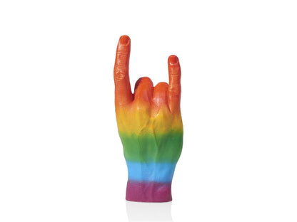 Escultura principal You Rock - Arco iris