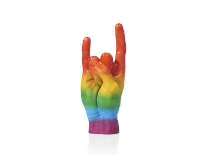 Escultura principal You Rock - Arco iris