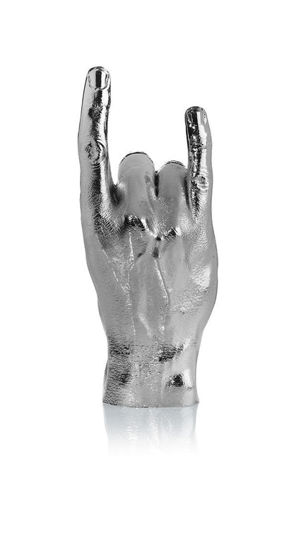 Escultura Main You Rock - Plata