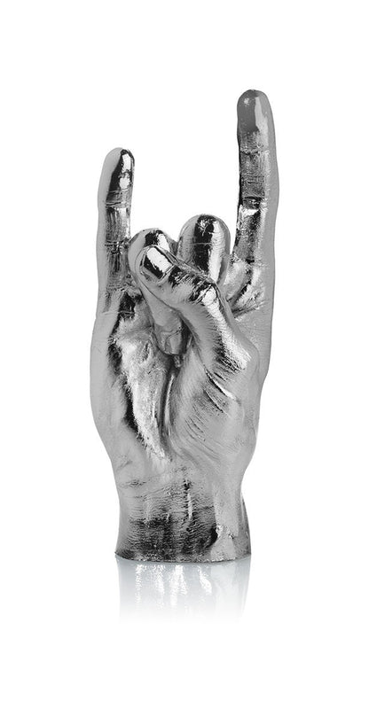 Escultura Main You Rock - Plata