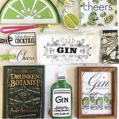 Gin tea towel