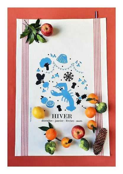 Four Season Tea Towel - Winter