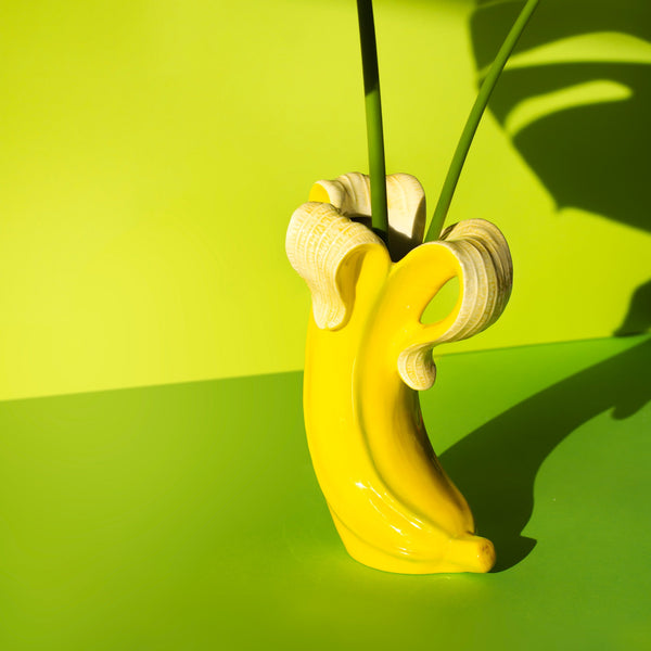 Vase Banana Romance