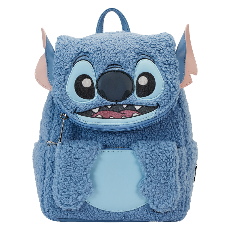 Mini Mochila Stitch - Sherpa - PRE-ORDEN