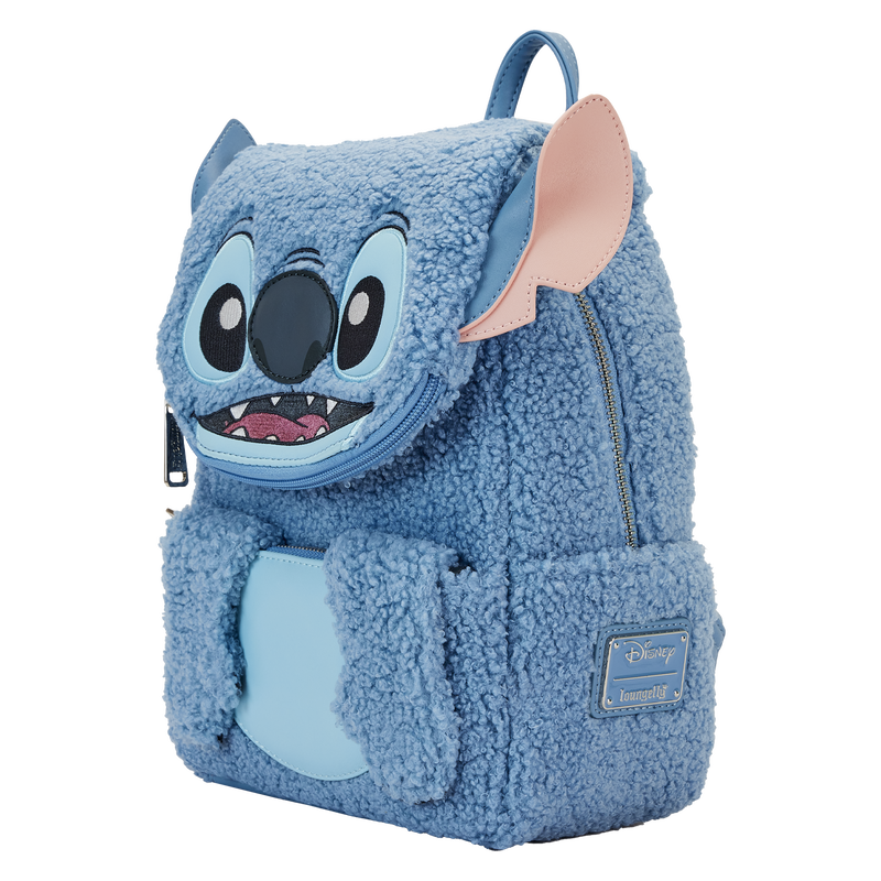 Mini Mochila Stitch - Sherpa - PRE-ORDEN