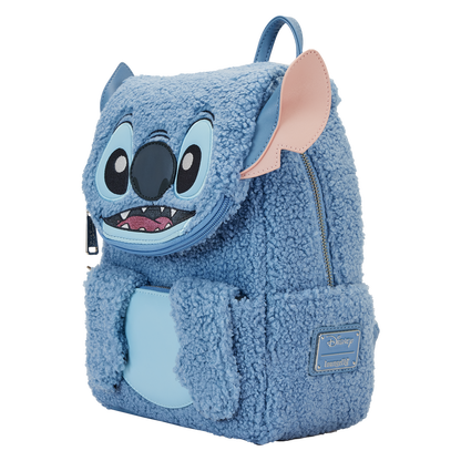 Mini Mochila Stitch - Sherpa - PRE-ORDEN