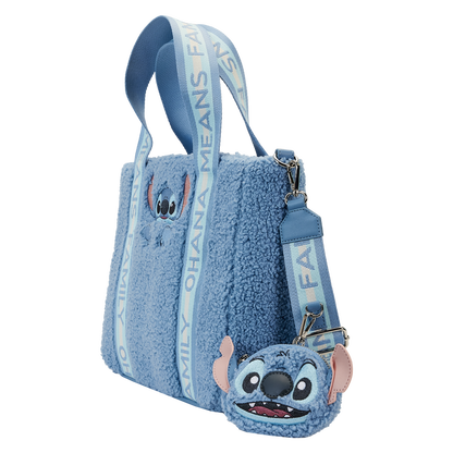 Tote Bag avec Porte Monnaie Stitch - Sherpa - PRECOMMANDE