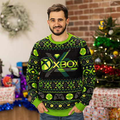 Suéter navideño de Xbox