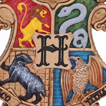 Decoración navideña de Hogwarts - Escudo de armas