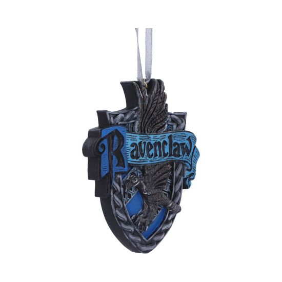 Adorno navideño del escudo de armas de Ravenclaw