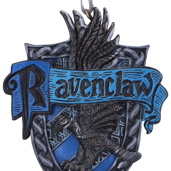 Adorno navideño del escudo de armas de Ravenclaw