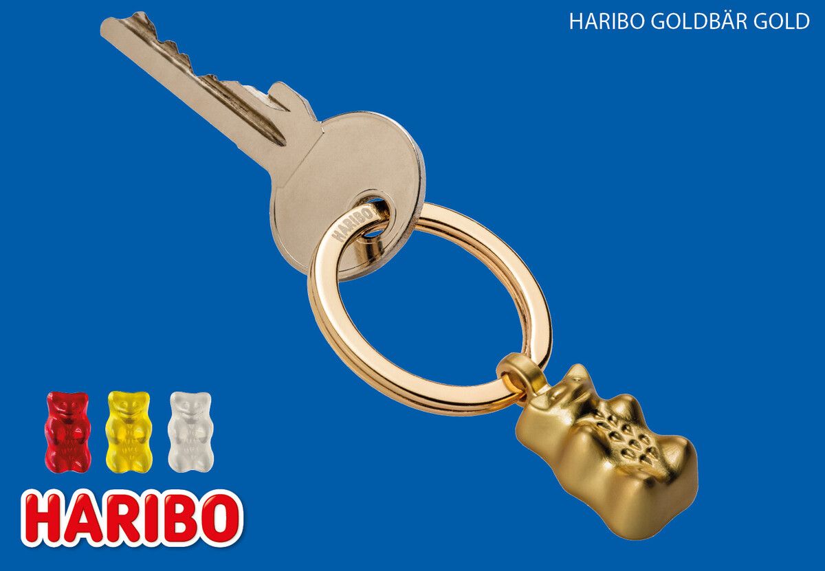 HARIBO Bear key ring