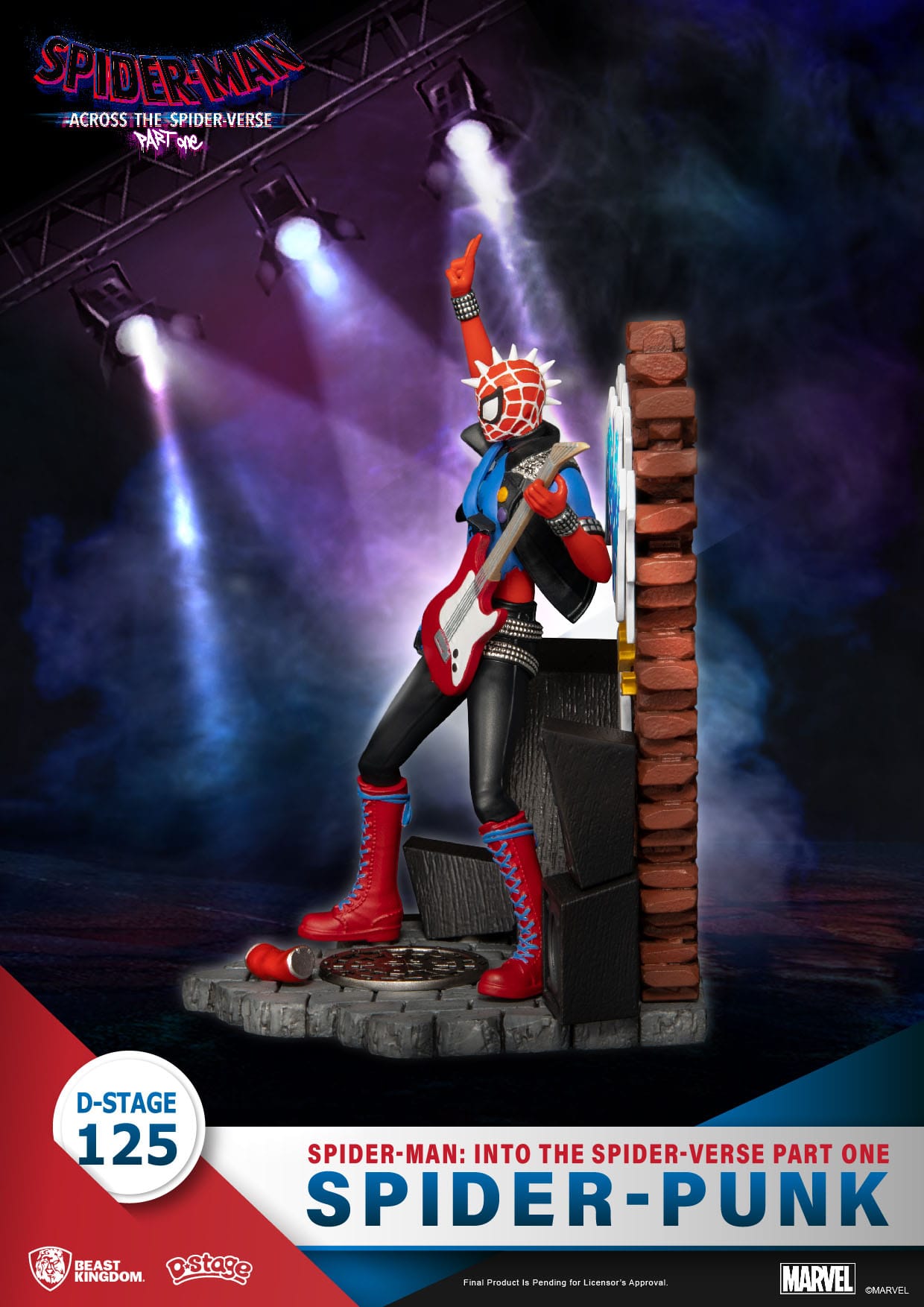 Spider-Punk - Diorama D-Stage - PRECOMMANDE