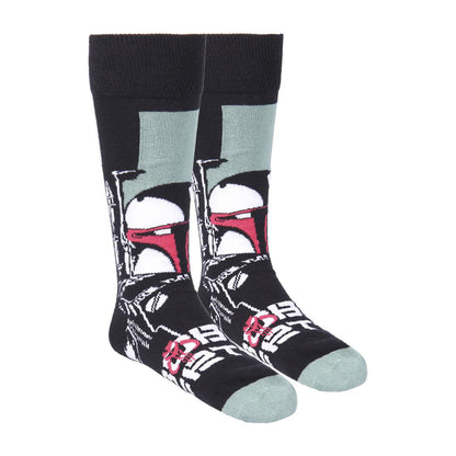 Pack 3 Pares de Calcetines Star Wars - Boba Fett 