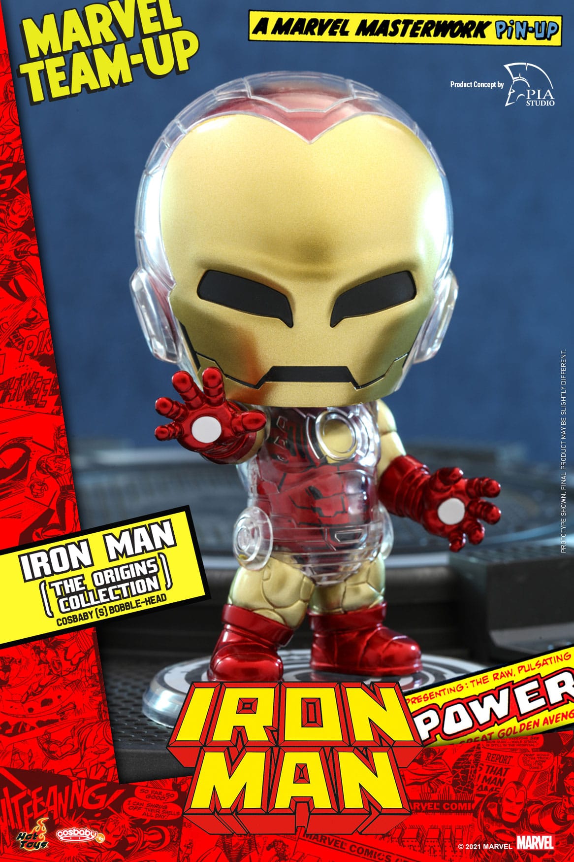 Iron Man (Colección Los Orígenes) Cosbaby 