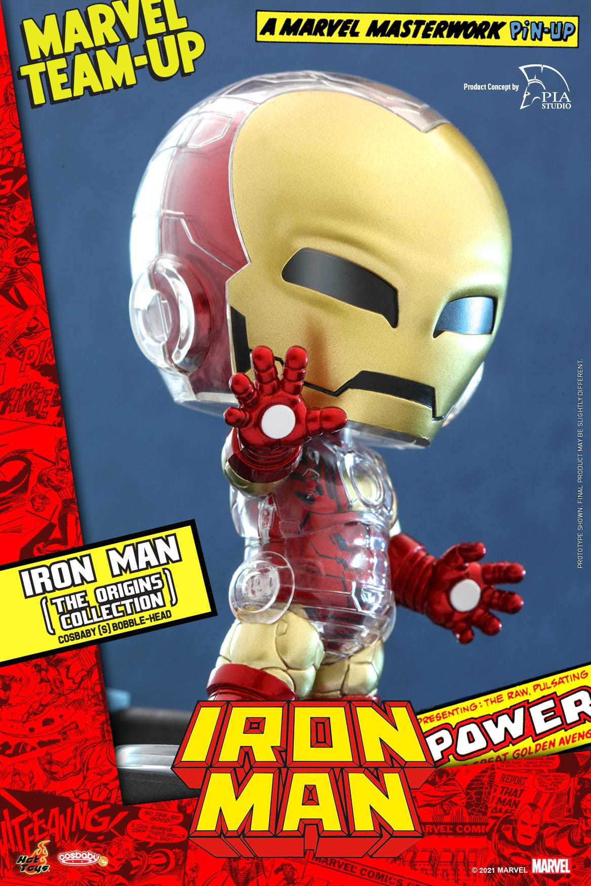 Iron Man (Colección Los Orígenes) Cosbaby 