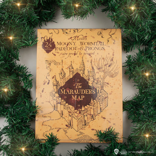 Calendrier de l'avent Harry Potter - Carte du Maraudeur - PRECOMMANDE