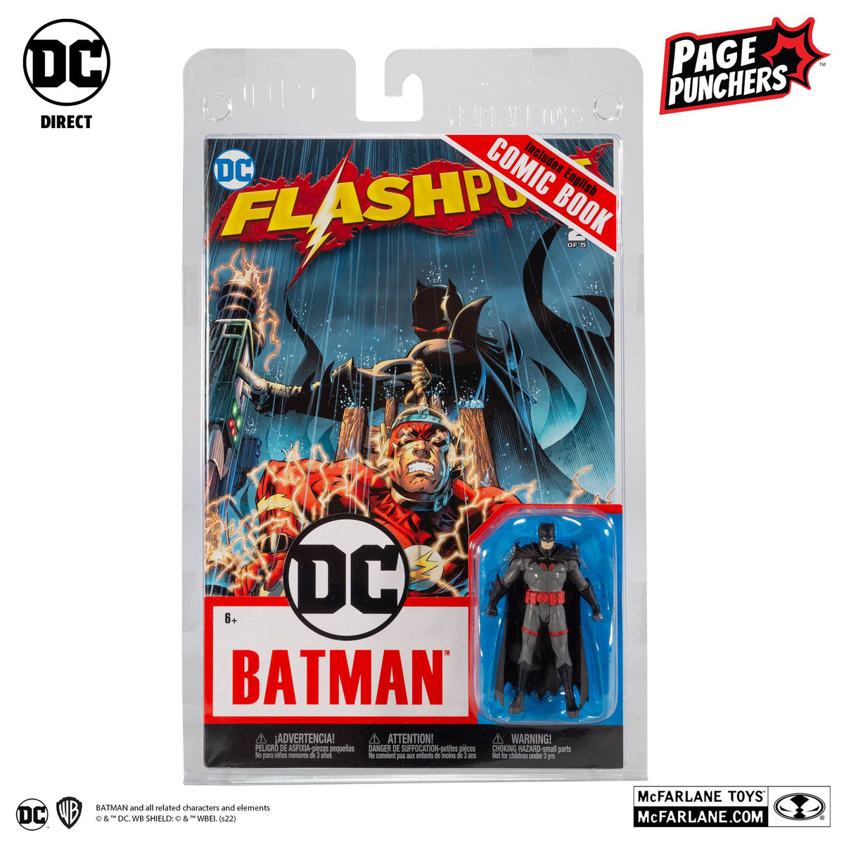 Batman com Comic Flashpoint (Page Punchers)