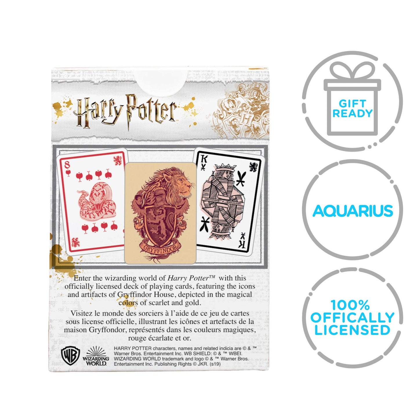 Juego de cartas de Harry Potter - Gryffindor