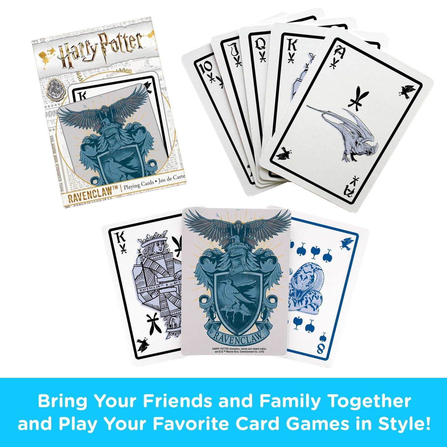 Juego de cartas de Harry Potter - Ravenclaw 