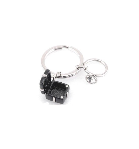 Engagement keyring Black