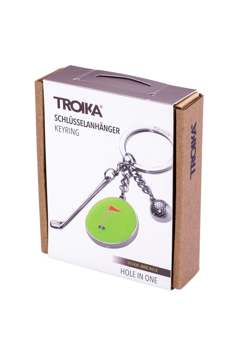 Golf key ring "HOLE IN ONE"