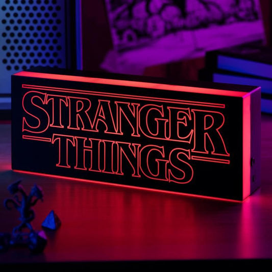 Lámpara Stranger Things - Logotipo
