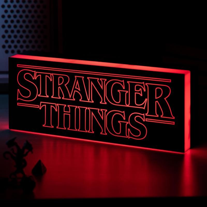 Lampe Stranger Things - Logo