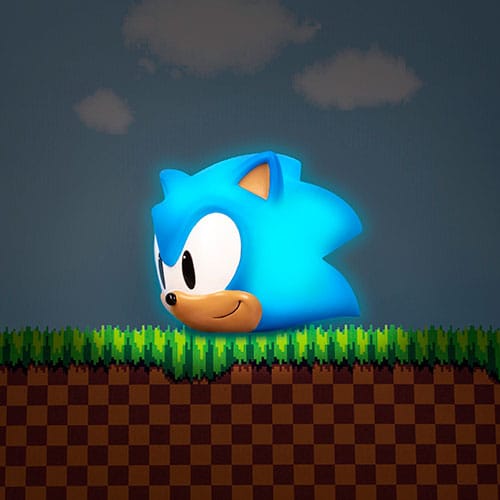 Lampe Tête de Sonic le Hérisson SEGA Fizz Creations Funko