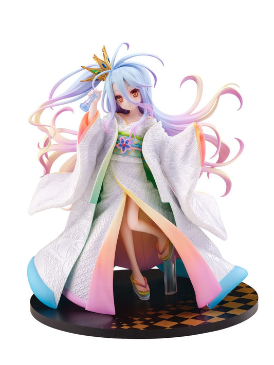 Statuette Shiro Shiromuku No Game no Life Furyu statuette PVC 1/7 Shiro -Shiromuku- 23 cm