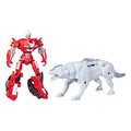 Transformers Beast Alliance Combiner Arcee y Silverfang