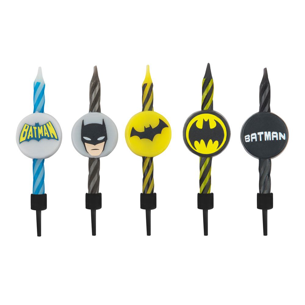 Pack Bougies Batman Cinereplicas | Bougie d'anniversaire thème Batman Funko