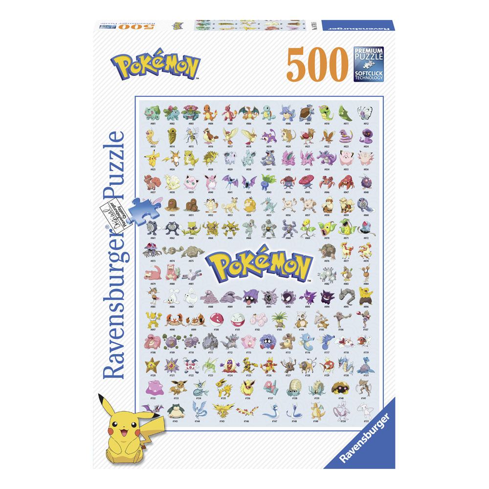 Puzzle Pokémon - Pokedex Première Génération